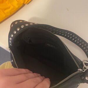 Nine West  Black Studded Handbag